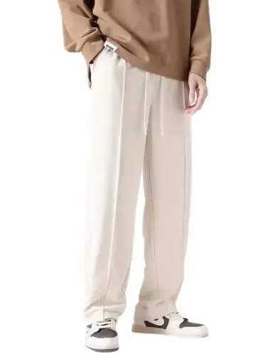 Fashion Booms Men's Track Pants, Lightweight & Comfortable Summer Trouser Pants, Cool & Strechable Casual Lowers Suitable for Gym, Travelling, Camping